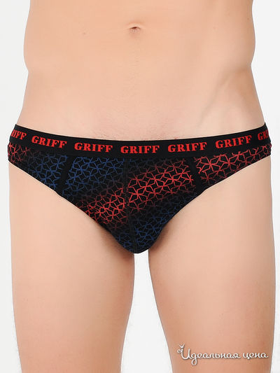 Трусы Griff, цвет цвет черный / синий / красный