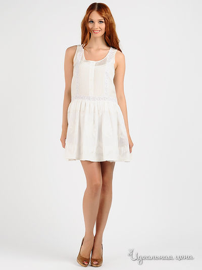Платье Blugirl Blumarine, цвет цвет белый
