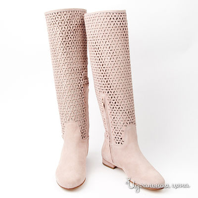 Сапоги Blugirl Blumarine, цвет цвет розово-бежевый