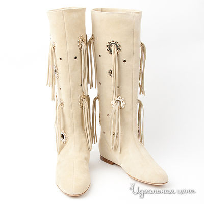 Сапоги Blugirl Blumarine, цвет цвет белый