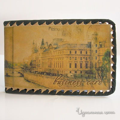 Визитница Кажан, цвет цвет бежевый