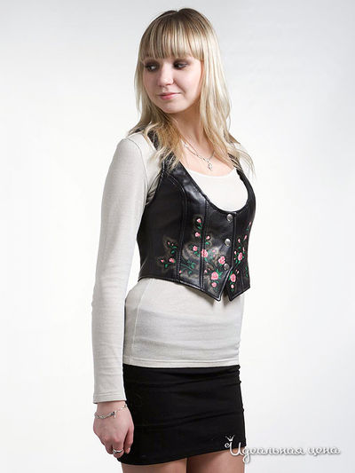 Жилет Кажан, цвет цвет черный