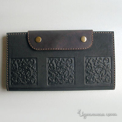 Кошелек Кажан, цвет цвет темно-коричневый