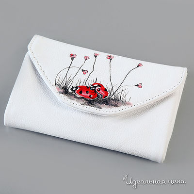 Портмоне Кажан, цвет цвет белый