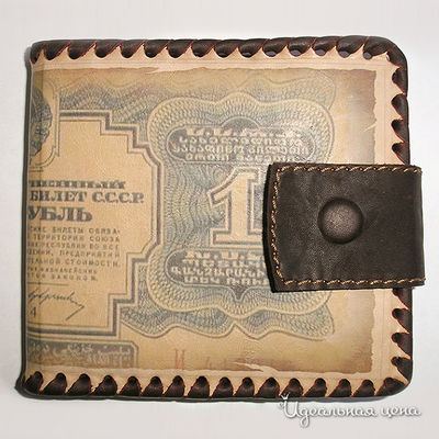 Кошелек Кажан, цвет цвет коричневый / бежевый