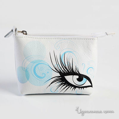 Косметичка Кажан, цвет цвет белый