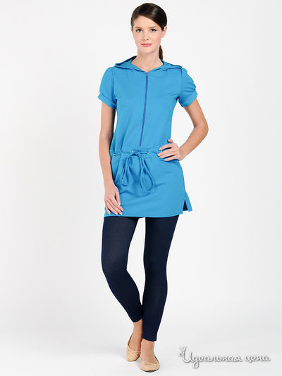 Туника Веста, цвет цвет бирюзовый