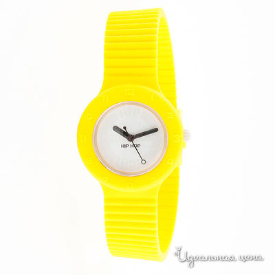 Часы Hip Hop, цвет цвет желтый