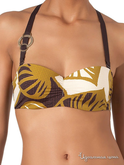 Бюстгальтер Aubade, цвет цвет шоколадный / перламутровый / горчичный