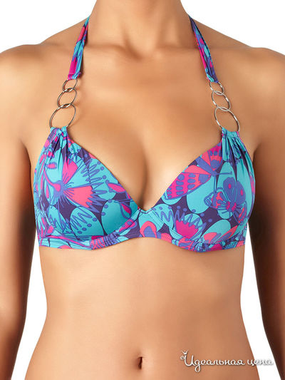 Бюстгальтер Aubade, цвет цвет фиолетовый / бирюзовый