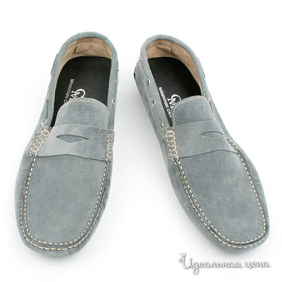 Мокасины BlYO3, цвет цвет серо-голубой