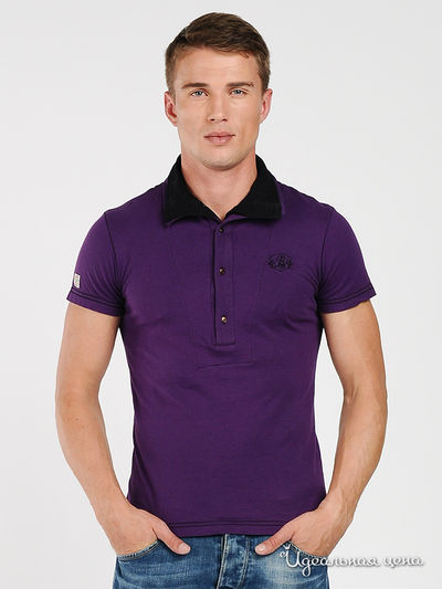 Футболка-поло BlYO3, цвет цвет фиолетовый