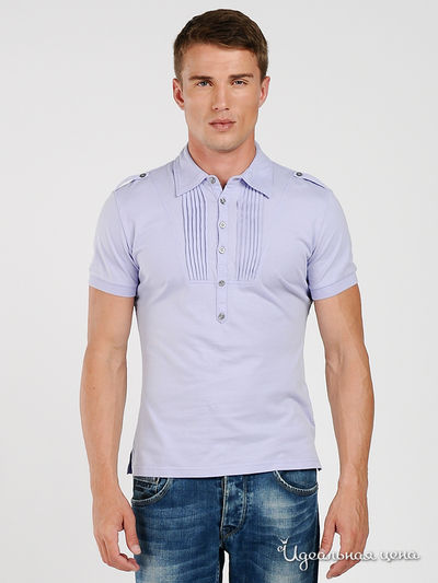 Футболка-поло BlYO3, цвет цвет сиреневый