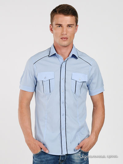 Рубашка BlYO3, цвет цвет голубой