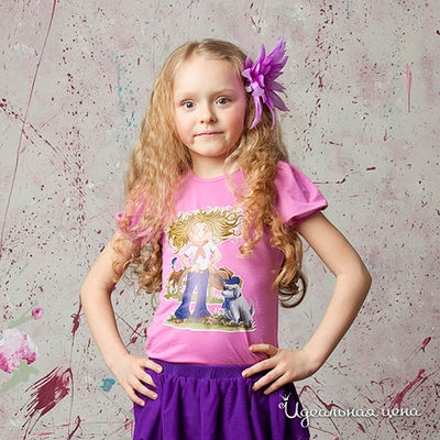 Футболка Picoletto, цвет цвет розовый