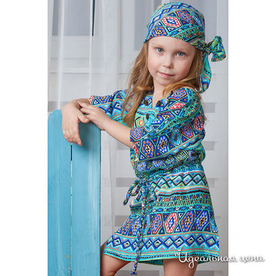 Туника Picoletto, цвет цвет голубой