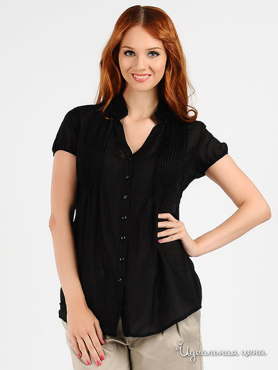 Блуза Blugirl Folies, цвет цвет черный