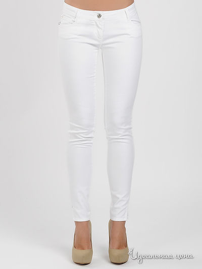 Брюки Blugirl Folies, цвет цвет белый