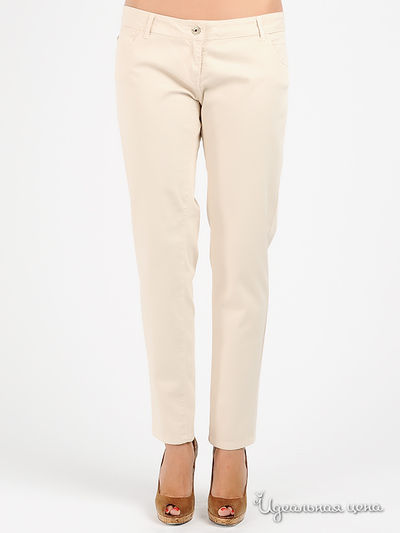 Брюки Blugirl Folies, цвет цвет бежевый