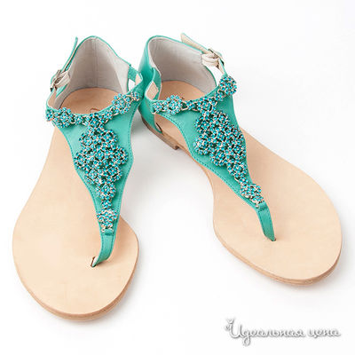 Босоножки Blugirl Blumarine, цвет цвет бирюзовый
