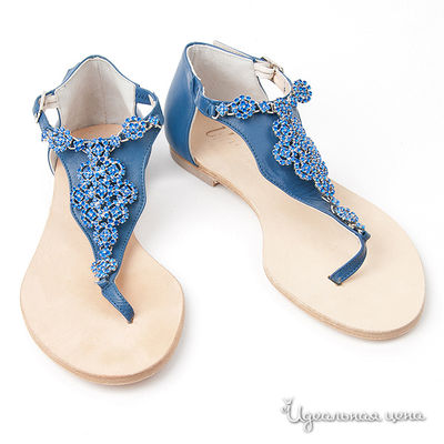 Босоножки Blugirl Blumarine, цвет цвет синий