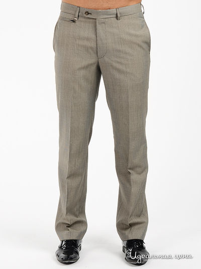 Брюки Alessandro Bonimi, цвет цвет серый