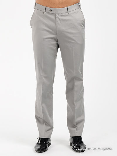 Брюки Alessandro Bonimi, цвет цвет серый