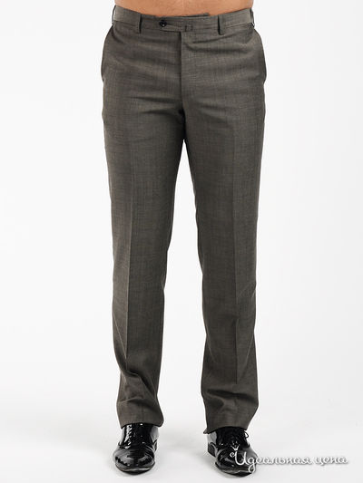 Брюки Alessandro Bonimi, цвет цвет серый