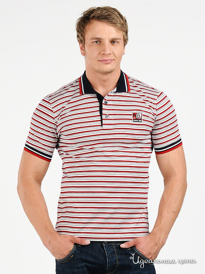 Поло Alessandro Bonimi, цвет цвет мультиколор