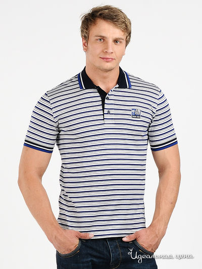 Поло Alessandro Bonimi, цвет цвет мультиколор