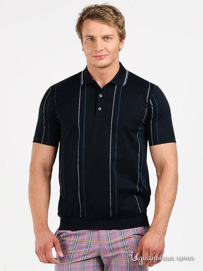 Поло Alessandro Bonimi, цвет цвет черный