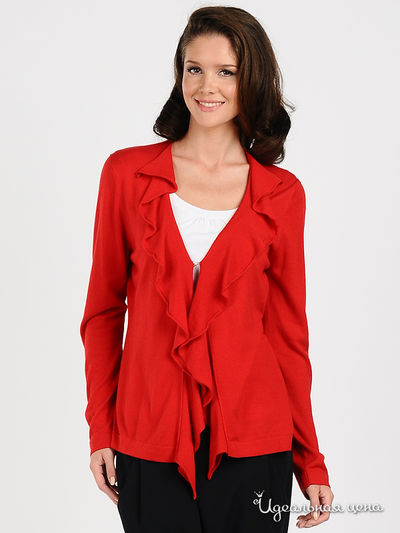 Кардиган Alessandro Bonimi, цвет цвет красный