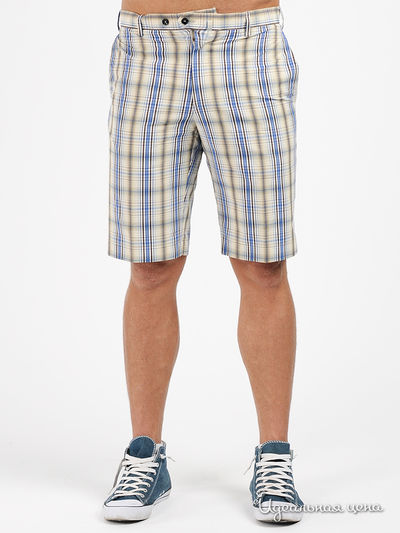 Шорты Alessandro Bonimi, цвет цвет серый / синий