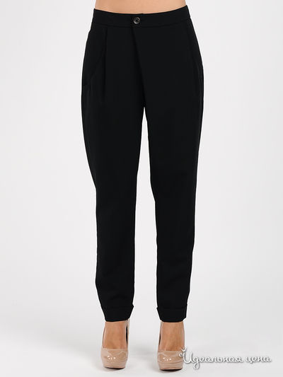 Брюки Alessandro Bonimi, цвет цвет черный