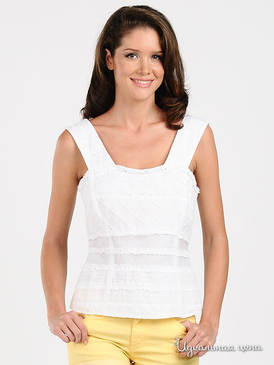 Топ Alessandro Bonimi, цвет цвет белый