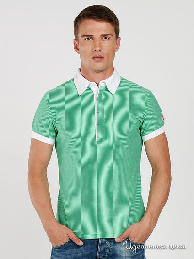 Футболка-поло BlYO3, цвет цвет зеленый