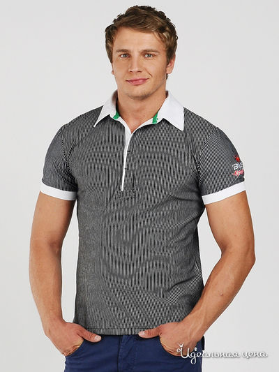 Футболка-поло BlYO3, цвет цвет черный