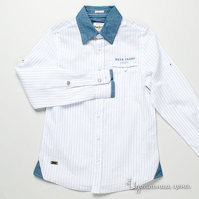 Рубашка Pepe Jeans, цвет цвет белый