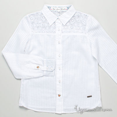 Блузка Pepe Jeans, цвет цвет белый