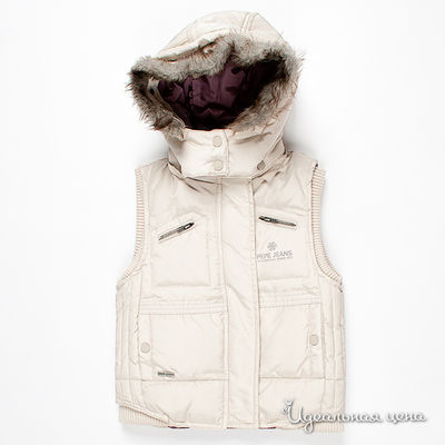 Жилет Pepe Jeans, цвет цвет молочный