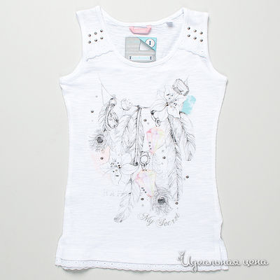 Майка Sarabanda, цвет цвет белый