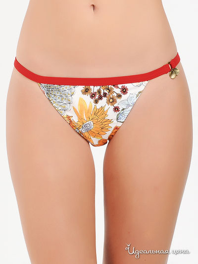 Трусы Aubade, цвет цвет белый / красный