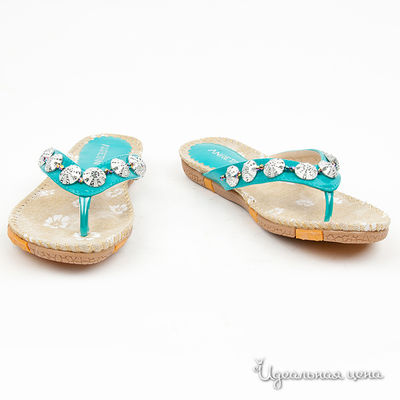 Сандалии Anre Tani, цвет цвет бирюзовый