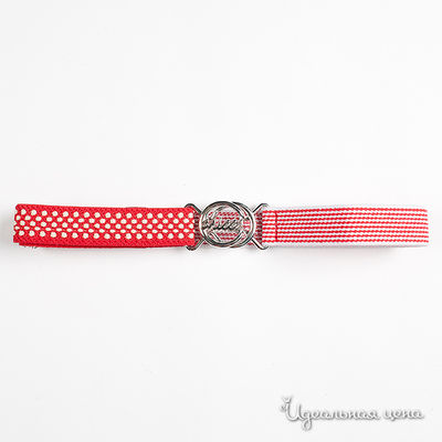 Ремень Chicco, цвет цвет белый / красный / молочный