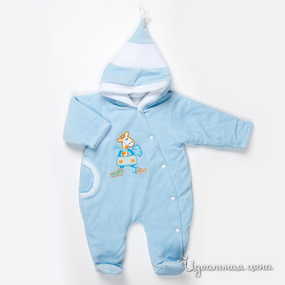 Комбинезон Папитто, цвет цвет голубой
