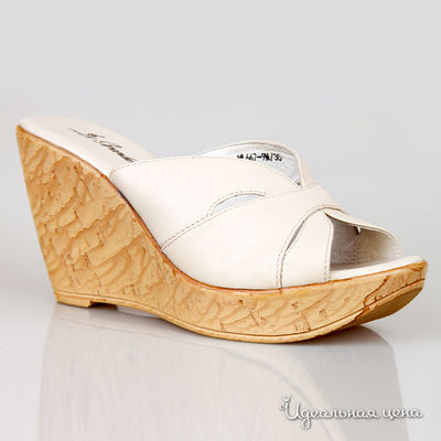 Сабо La Grandezza, цвет цвет бежевый / белый