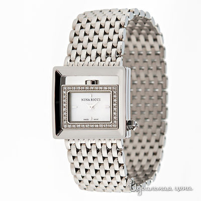 Часы Nina Ricci, цвет цвет серебряный