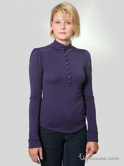 Водолазка Alisa fashion, цвет цвет фиолетовый