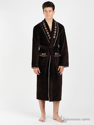 Халат Nusa, цвет цвет коричневый