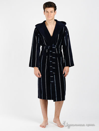 Халат Nusa, цвет цвет синий